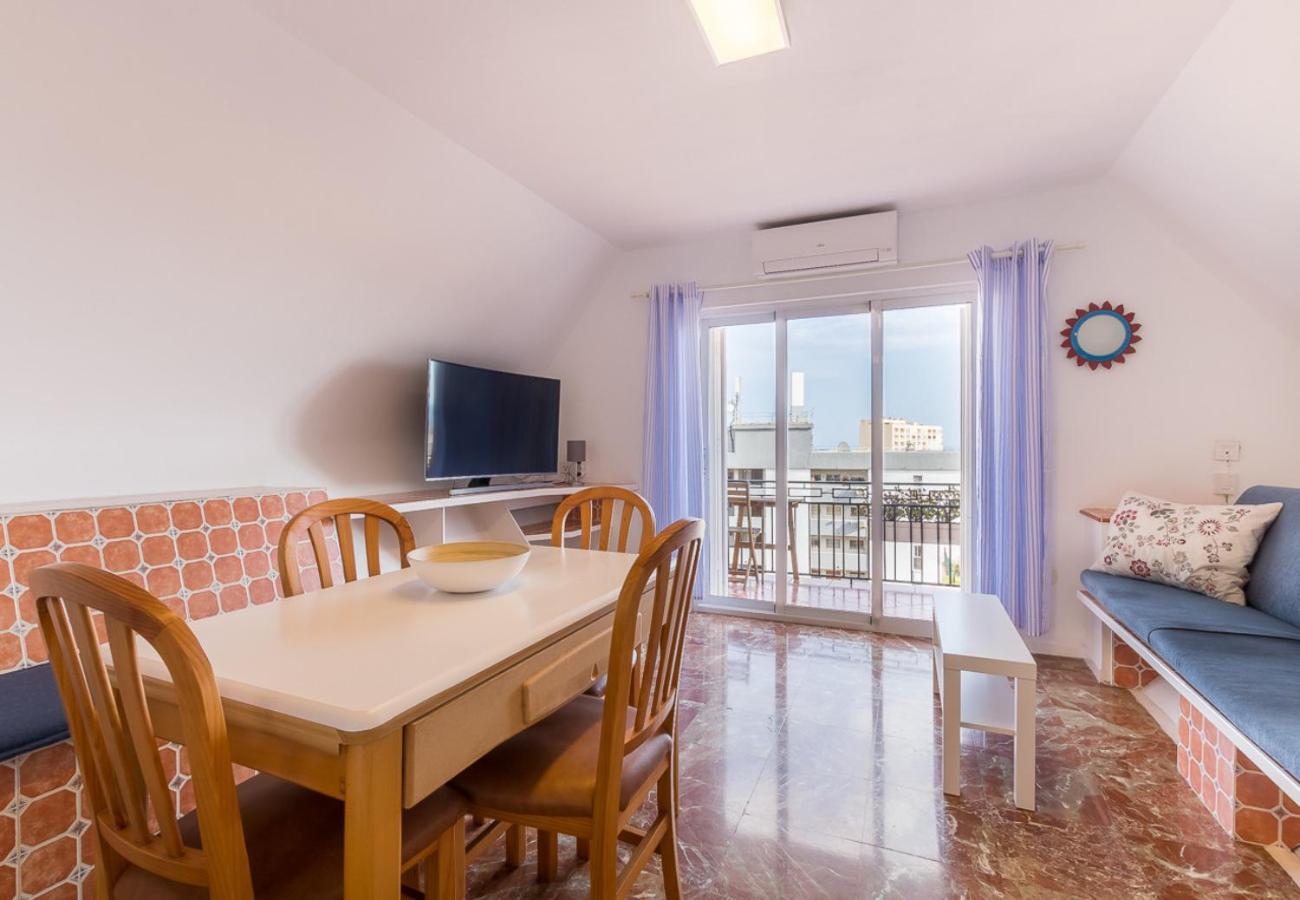 Reformado Apartamento En El Centro Con Vista Al Mar Torremolinos Exteriör bild